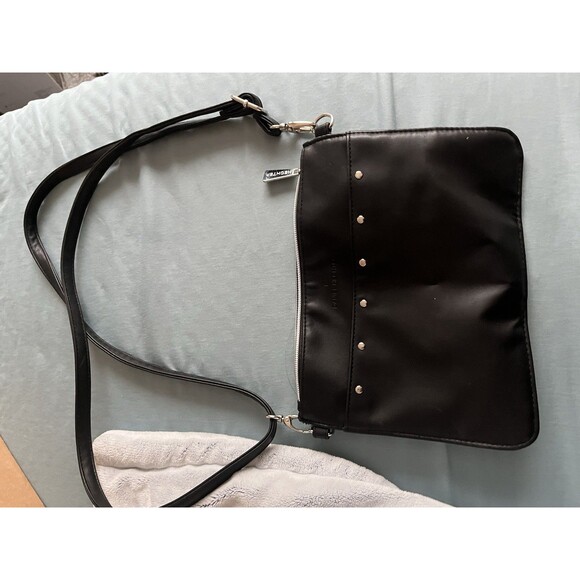 Daniel Hechter Black Studded Handbag - Picture 1 of 7